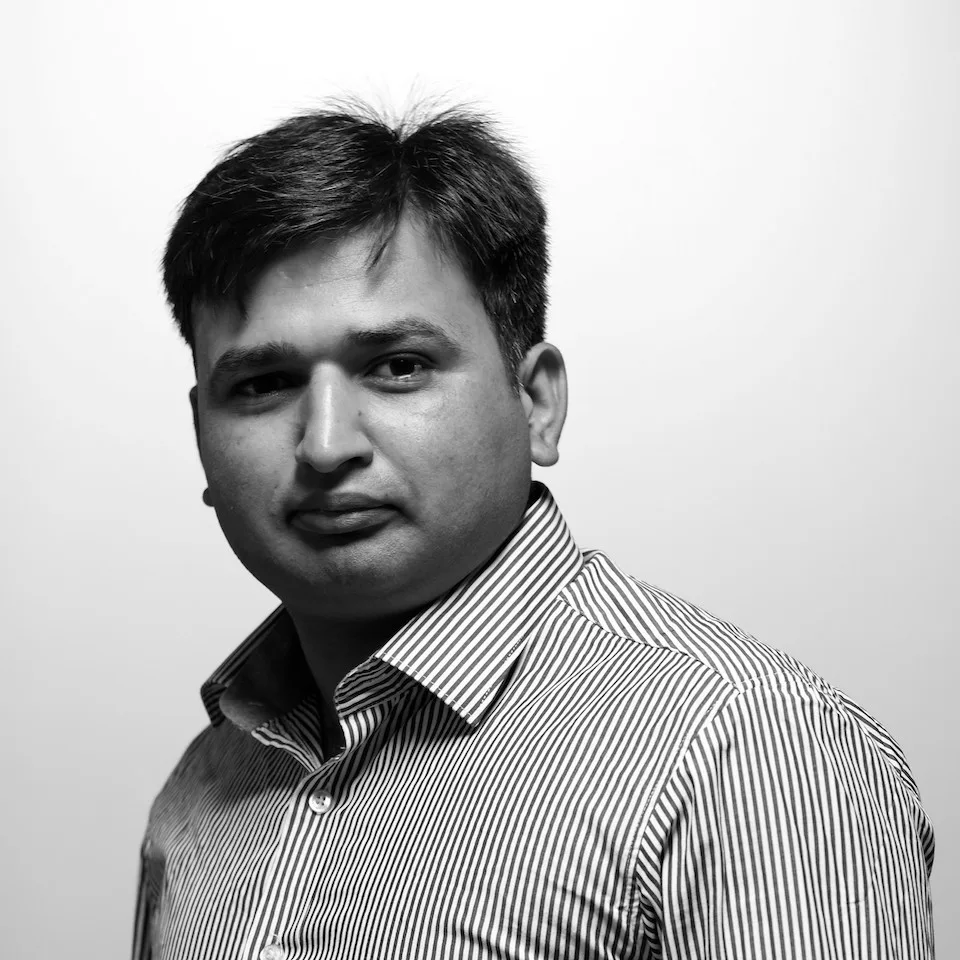 Portrait of Shahid Manzoor